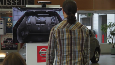 Nissan Pathfinder Kinect Experience
